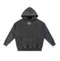 Hoodie / Acid Wash Black